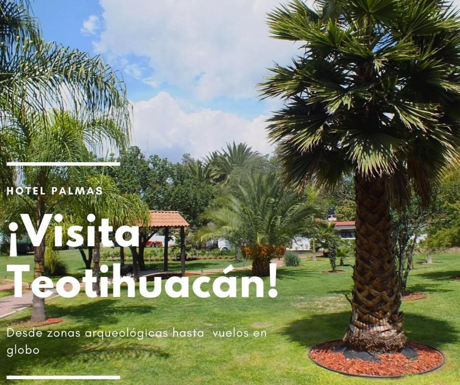 Hotel Palmas Teotihuacán San Juan Teotihuacan Ngoại thất bức ảnh